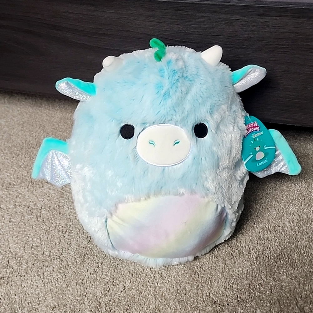 Lorelai Dragon FuzzAMallow Squismallow 12"